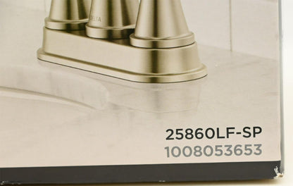 Delta 25860LF-SP Greydon Two Handle Centerset Bathroom Faucet, Brushed Nickel