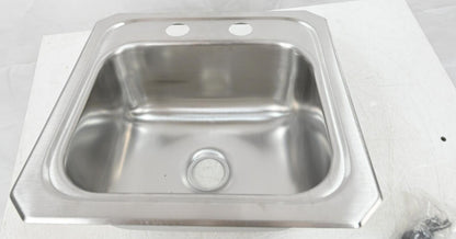 Elkay BCR152 Celebrity 15" Single Basin Drop In Stainless Steel Bar Sink