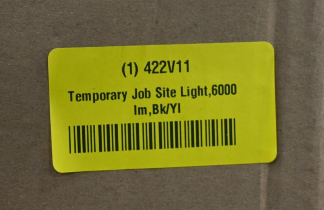 Hang-A-Light 111085 Temporary Job Site Light, 6000 Lumens