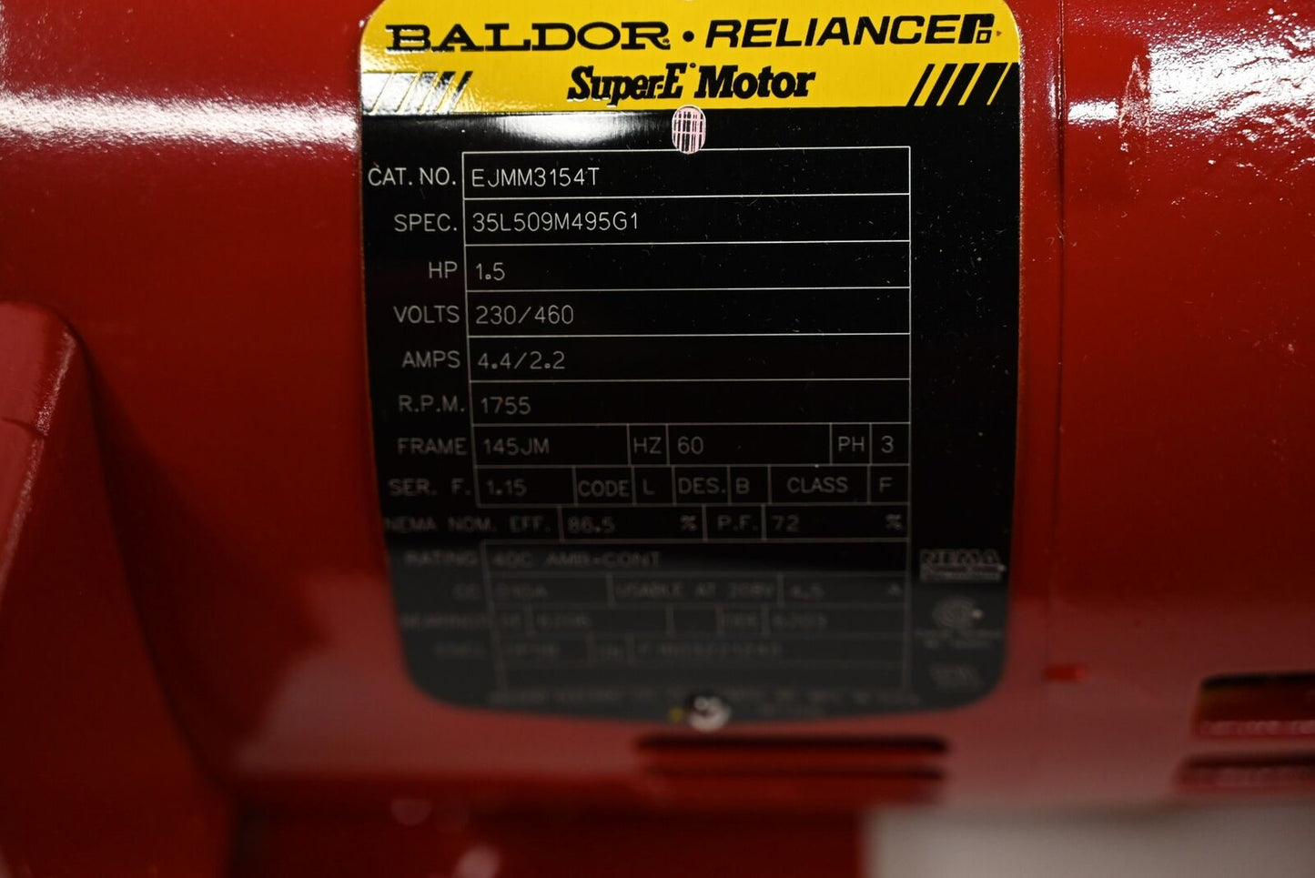 Baldor JMM3211T Bell & Gossett, 3 HP, 208-230/460