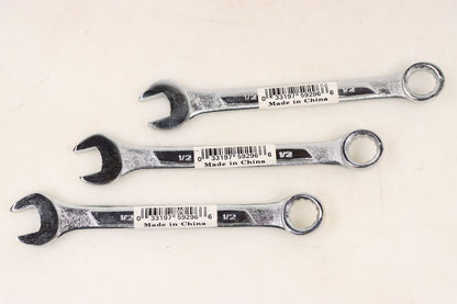 Durabuilt 1/2" Box End Wrench Drop Forged, PK 3