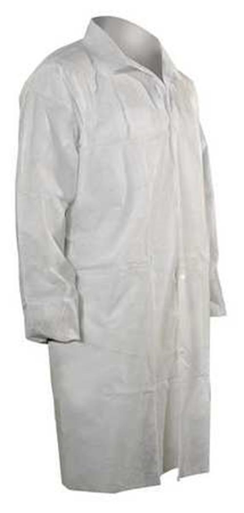 Cellucap 3302EWSL, Lab Coat, Large, White, PK 25