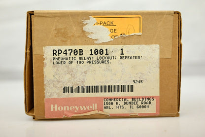 Honeywell RP470B1001 Pneumatic Relay