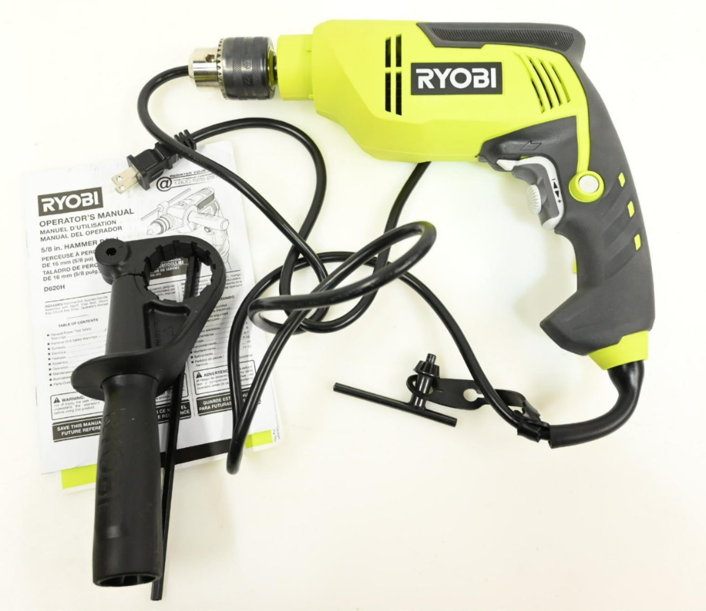 Ryobi D620H 5/8" VSR Hammer Drill