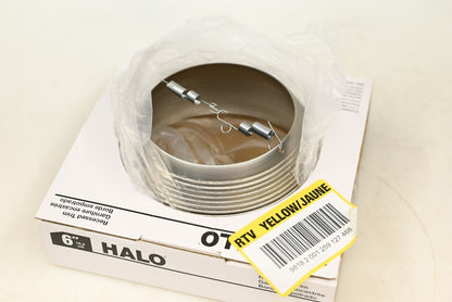 Halo 353SN 6" Satin Nickel Baffle Recessed Light Trim