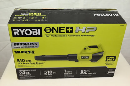 Ryobi PBLLB01B ONE+ HP 510 CFM 18V Brushless Blower (Tool Only)