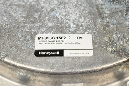 Honeywell MP953C 1562 2 Pneumatic Valve Actuator, 13 Diameter, 3/4" Stroke