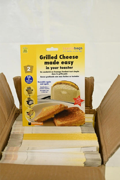 Planit Products 2-Pack Grilled Cheese Toastabags, Case of 400