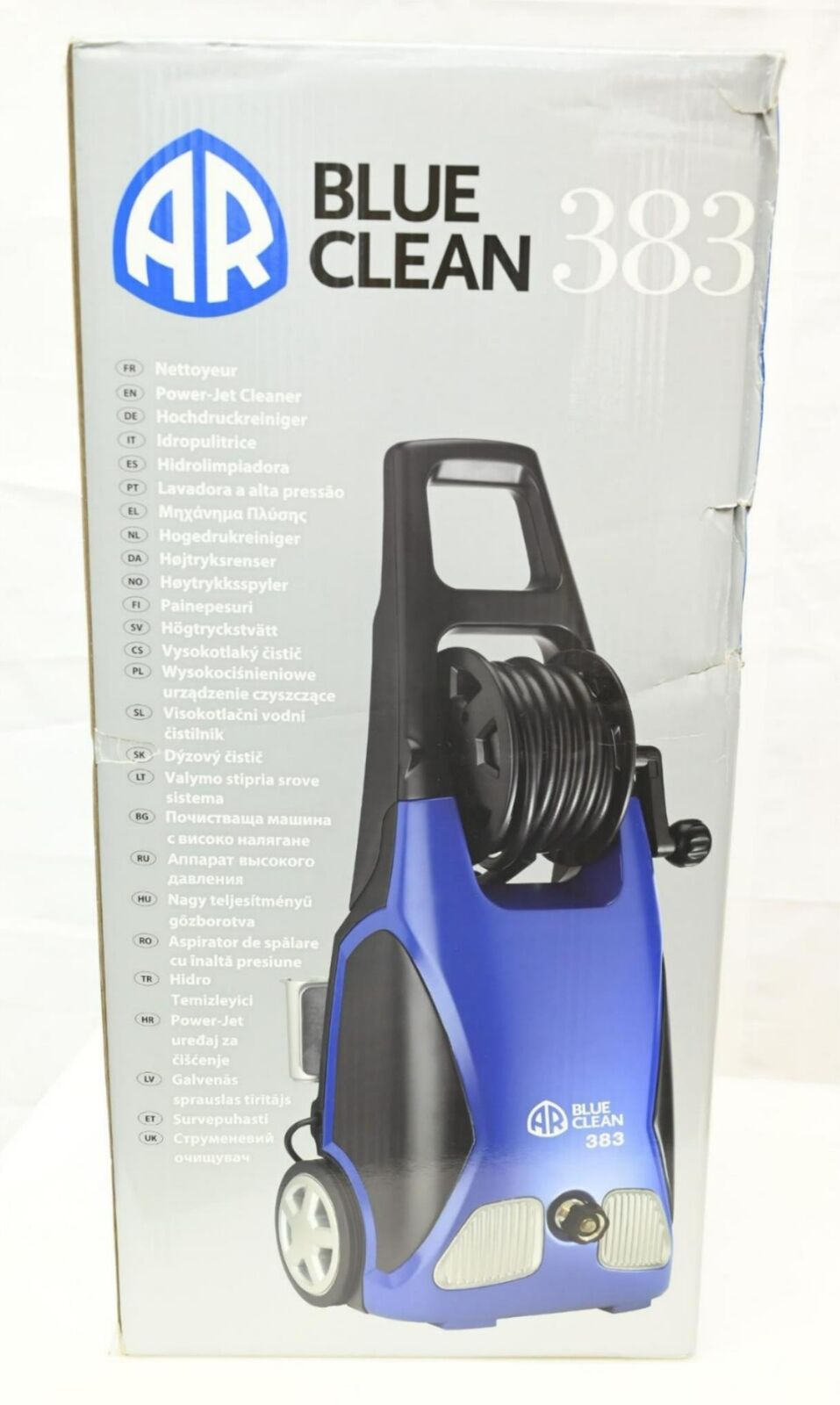 AR BLUE CLEAN AR383B Electric Pressure Washer, Single Phase, Blue