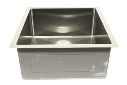 Signature Hardware ACS1920A1B-C 19" Atlas Stainless Steel Undermount Prep Sink