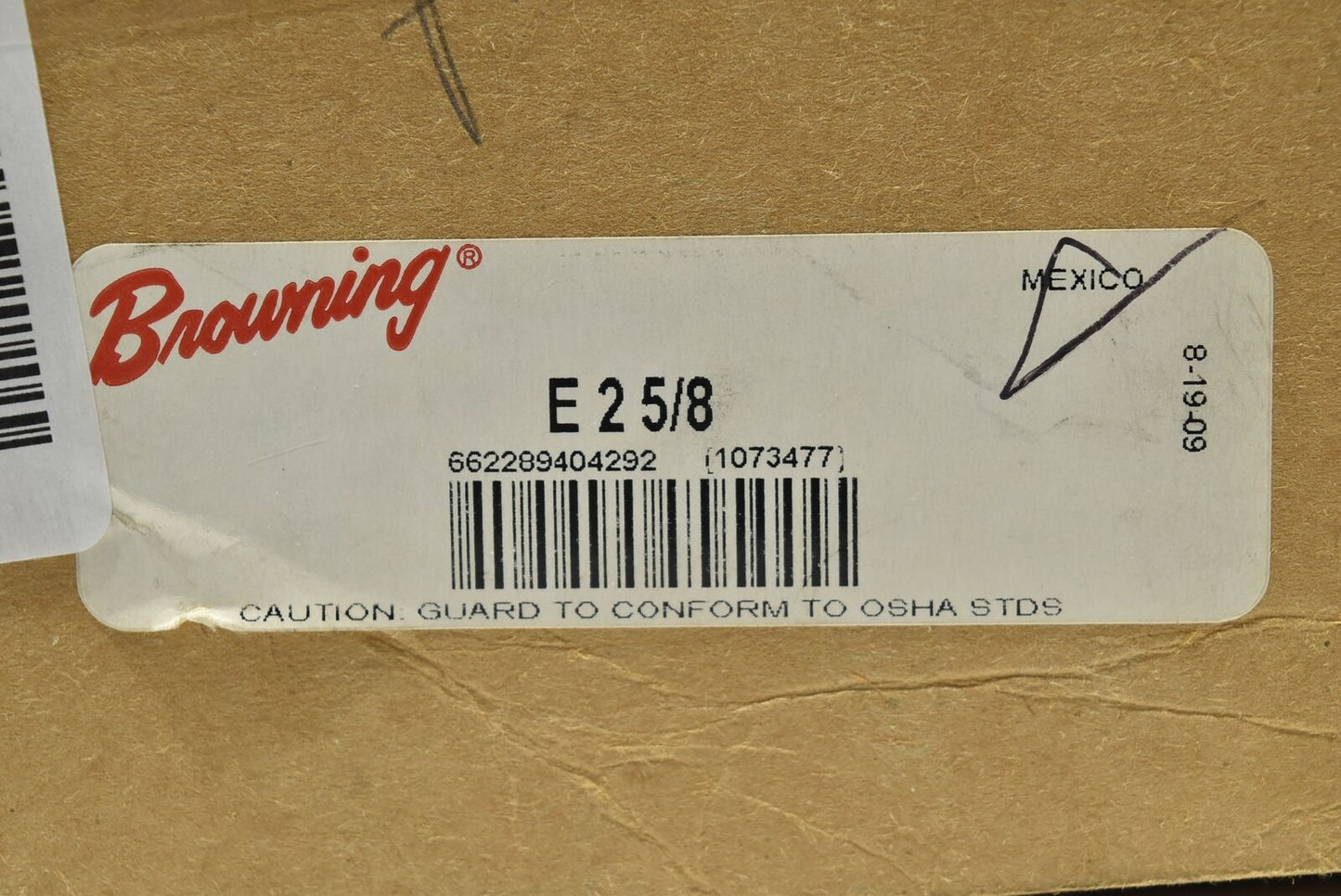 Browning QD Quick Disconnect Bushing, E 2-5/8" Bore