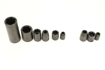 Proto Sockets 3/8" Drive : 1-1/16, 1", 11/16", 7/16", 5/8", 5/16", 17,11,9mm,