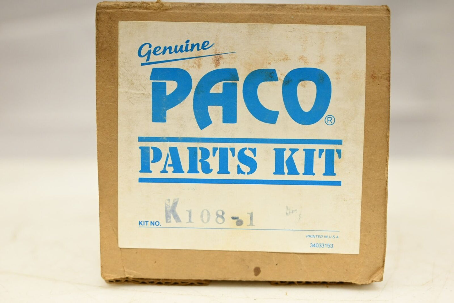 Paco K108-1 Mechanical Seal