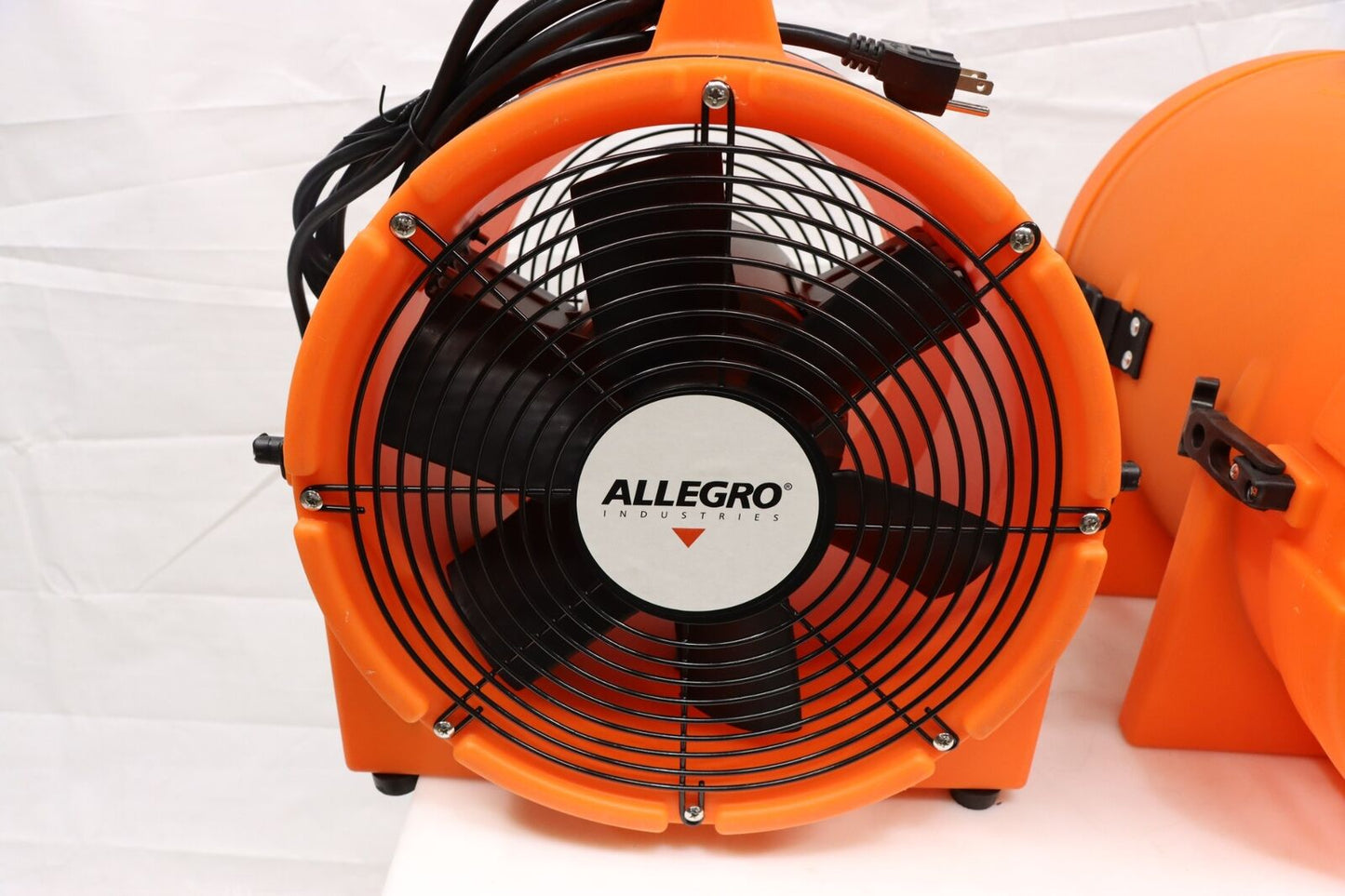 Allegro 9543-15 Confined Space Fan, 12 in Duct Diameter, Orange