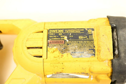 Dewalt DWE305 1-1/8" 12 Amp Corded Variable Speed Reciprocating Saw