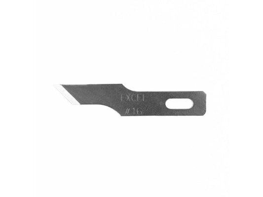 Excel Blades 10016 #16 Stencil Edge Replacement Blades, Carbon Steel, PK 1000