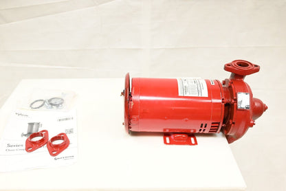 Hydronic Circulating Pump: Bell & Gossett, FNPT, 2 HP, 71 ft Max. Head, 11 in