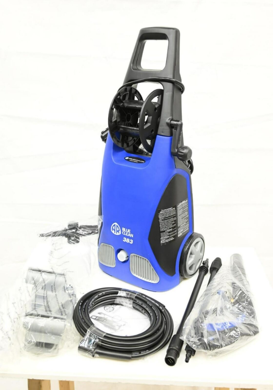 AR BLUE CLEAN AR383B Electric Pressure Washer, Single Phase, Blue