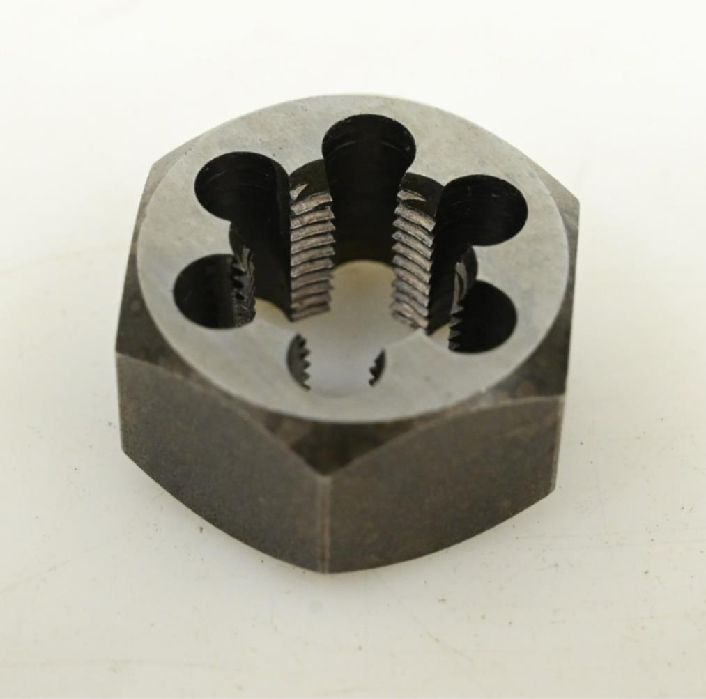 Cleveland C65619 Hex Threading Die, 3/4"-16 Thread Size, Carbon Steel