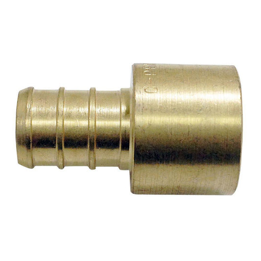 Apollo APXFS1210PK 1/2" Brass PEX-B Barb x 1/2" Female Copper Sweat Adapter PK10