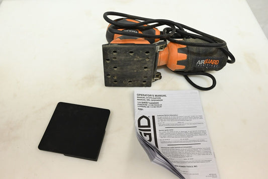 Ridgid R25011 1/4" Sheet Sander