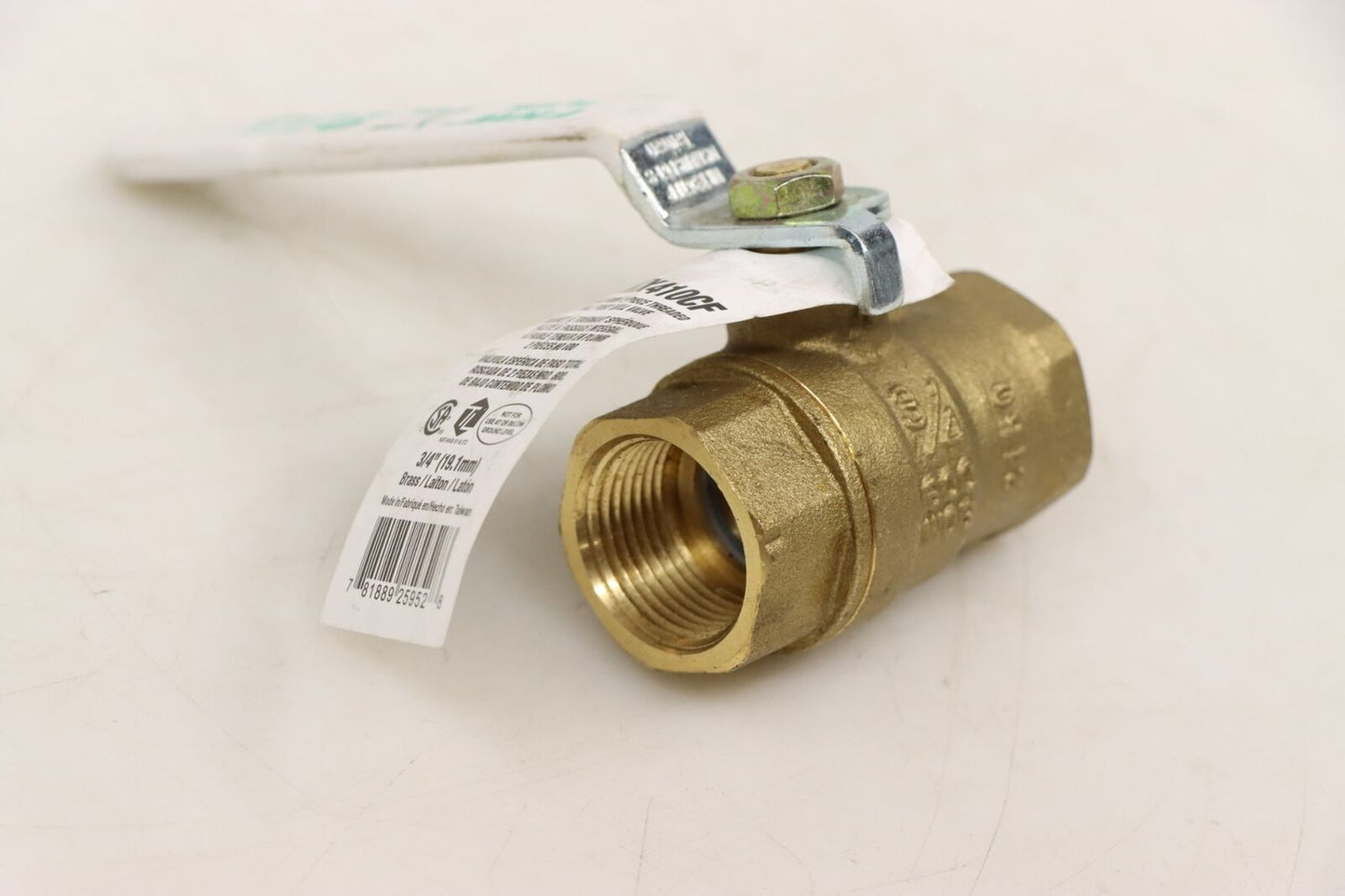 FNW FNWX410CF Figure X410C 3/4 in Brass Full Port NPT 600# Ball Valve