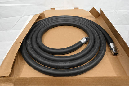 Gasoline Hose Assembly: 1 in Hose Inside Dia., 150 psi, 20 ft Hose Lg- 44ZE95