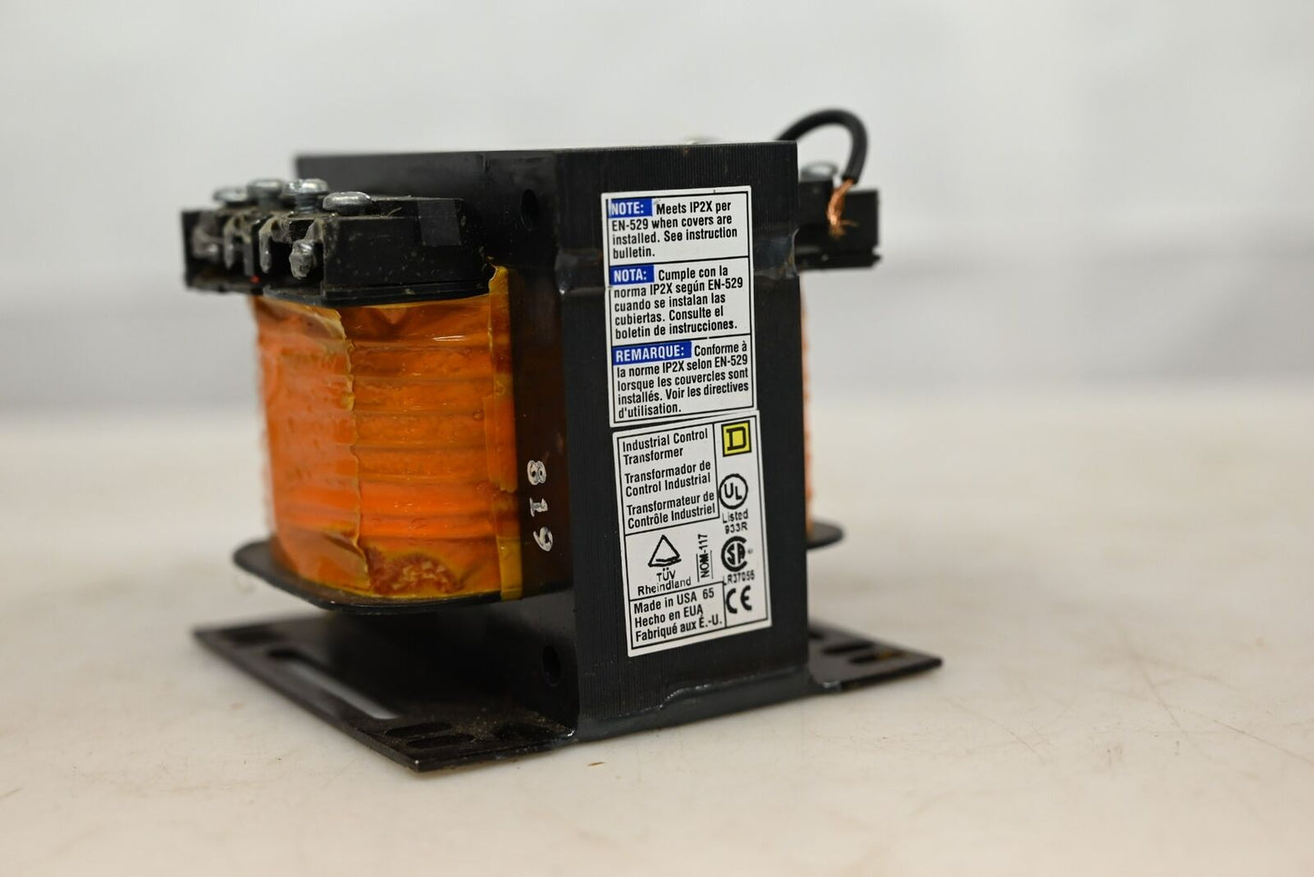 Square D 9070T150D23 Control Transformer