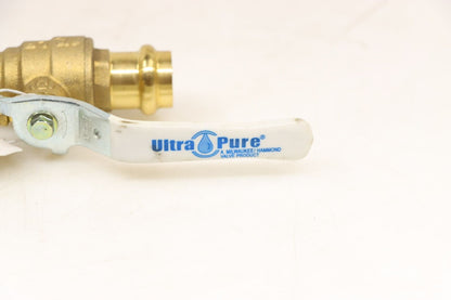 Milwaukee UPBA-480B-12 Ball Valve, 1/2" Pipe & Tube Size, Brass