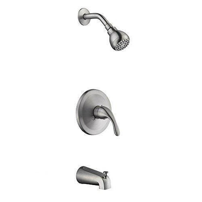 Glacier Bay HD873X-0804 Builders Single Handle 1-Spray Tub and Shower Faucet