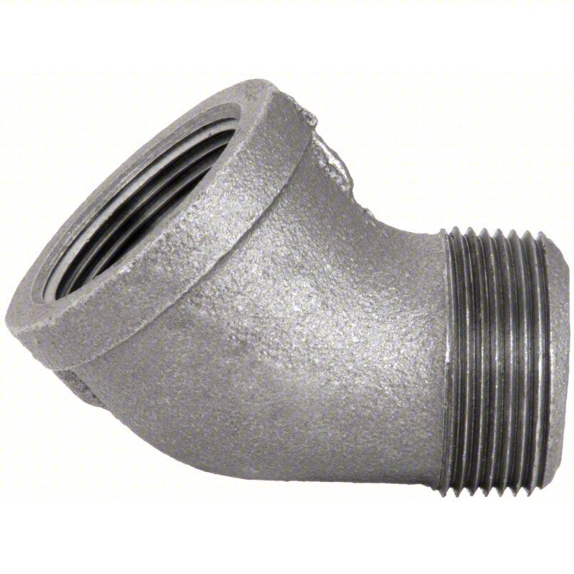 Anvil 0810028019 45° Street Elbow 1-1/2 in x 1-1/2 in Fitting Pipe Size, PK 10