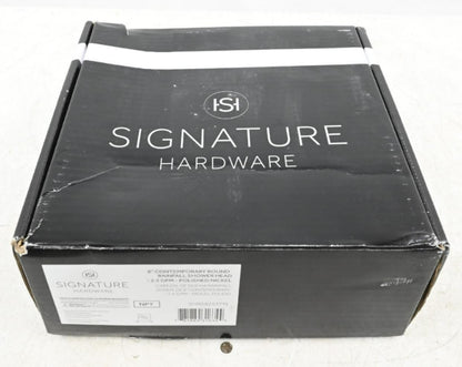 Signature Hardware SHRS825TPN (449708) 8" Wide Traditional Rain Shower Head