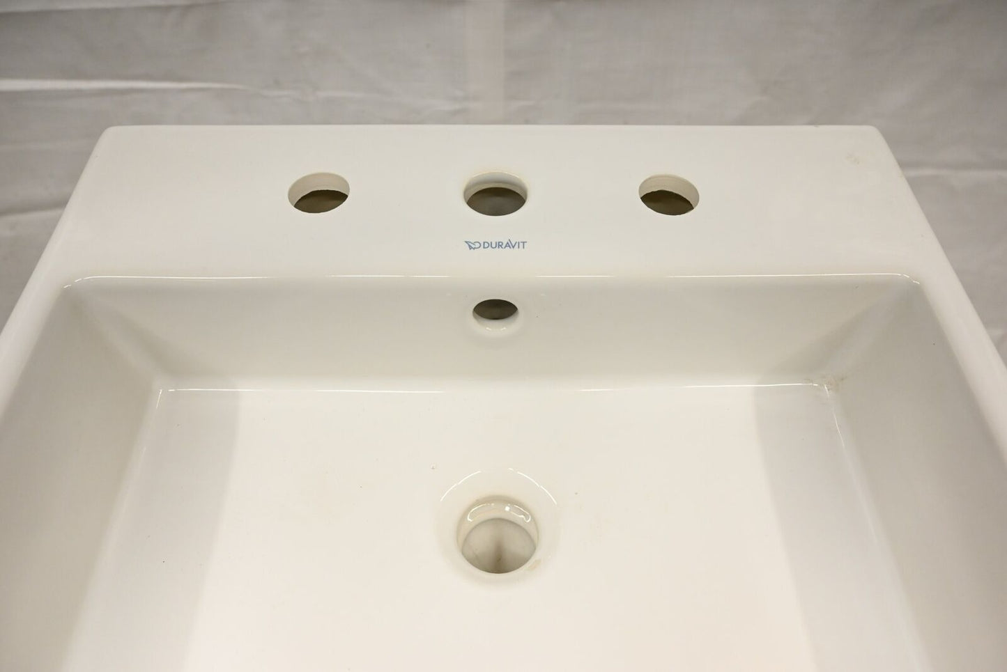 Duravit 2350500025 Vero Air Wall-Mount Sink w/3 Holes, White