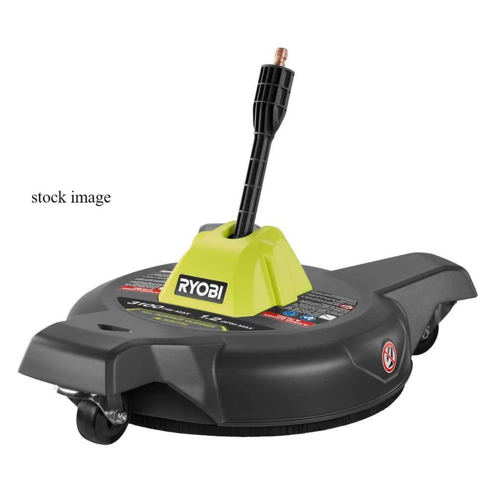 Ryobi RY31SC312 3100PSI 1.2GPM 12" Surface Cleaner For Electric Pressure Washer