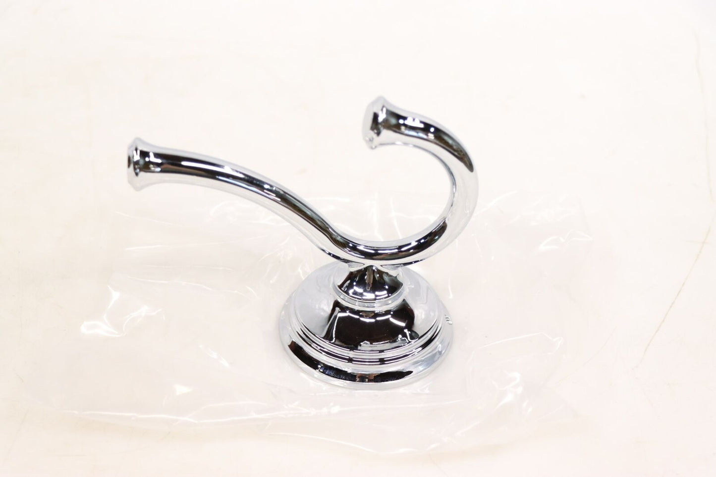 Delta 79735 Cassidy Double Robe Hook, Polished Chrome