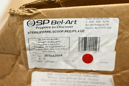 SP Bel-Art H36904-2004 Sterileware Sterile Sampling Scoop, PK 100