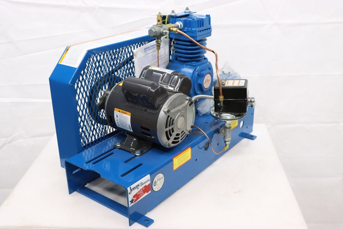 Jenny F12S-BS-115/1-ACGF Fire Sprinkler Air Compressor, Single Phase, 60 Hz