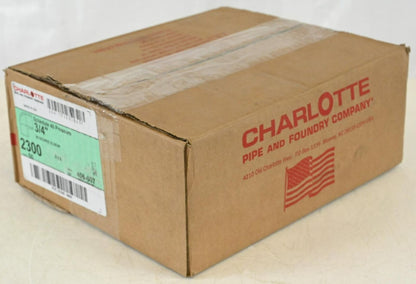 Charlotte 406-007 Pipe Fitting Schedule 40 Pressure 3/4" 90 Degree Elbow, PK 50