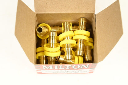 Milton 1742-6 Push on and Lock Mender 3/8" Hose Both Ends, PK 10