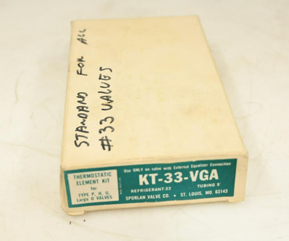 Sporlan KT-33-VGA 5' Thermostatic Element Kit