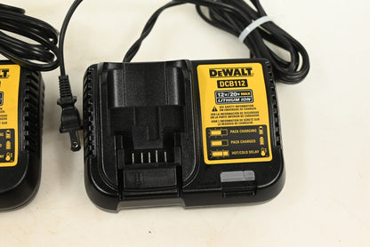 Dewalt DCB112 12V/20V Lithium-Ion Battery Charger, PK 2