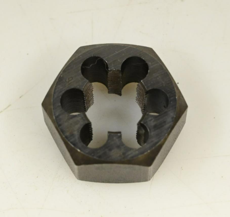 Cleveland C65619 Hex Threading Die, 3/4"-16 Thread Size, Carbon Steel