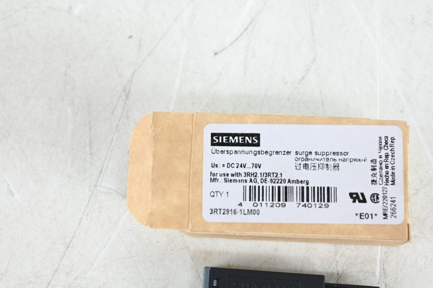 Siemens 3RT29161LM00 Surge Supressor, Noise/Interferance Suppression Diode