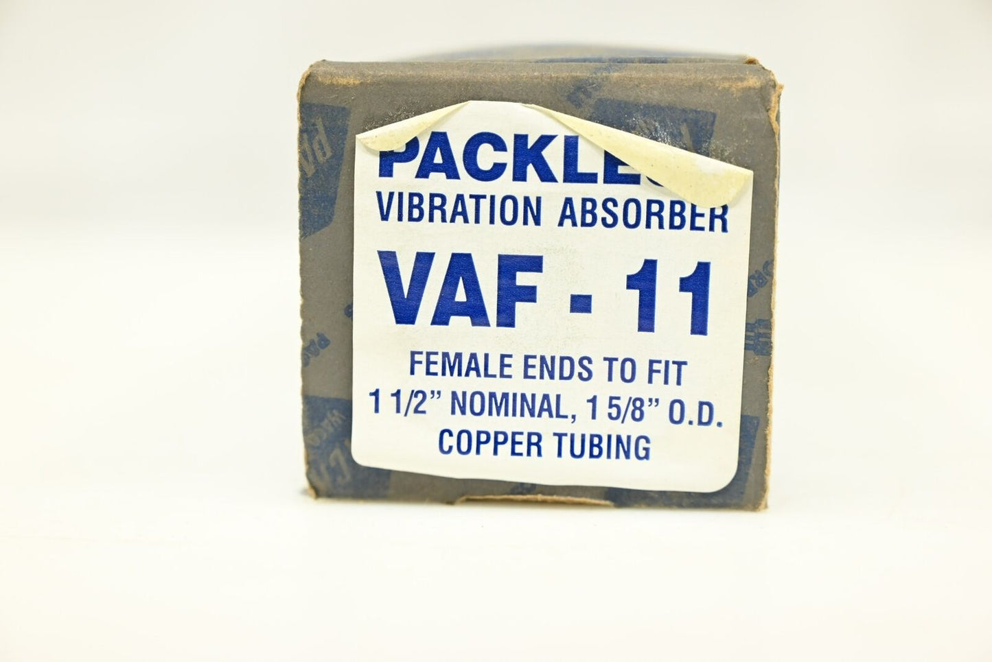 Packless 158VS (VAF-11) Vibration Absorber Female Ends To Fit 1-1/2 N, 1-5/8 O.D