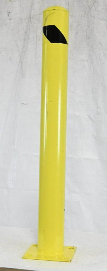 Bollard 1GUD6, 4 1/2" Outside Dia., 42 in Finished Ht, 42 in Overall Ht, Yellow