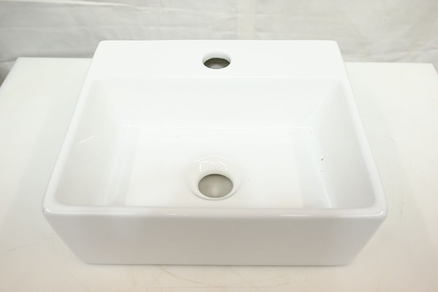 Signature Hardware MY-8028 Corrie Mini Porcelain Wall-Mount Bathroom Sink