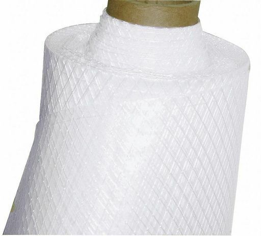 AMERICOVER DS2FR12 Plastic Sheeting Roll, 100 ft Length x 12 ft Width, White