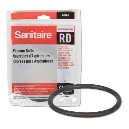 Sanitaire 66100 Replacement Belt for Upright Vacuum Cleaner, PK 6