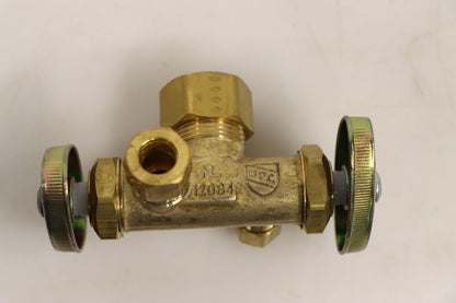 Brass Craft R1700DVX-R Dual Outlet Shut-Off Valve