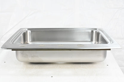 Elkay LRAD2522554 Lustertone Drop In Single Basin Stainless Steel Kitchen Sink